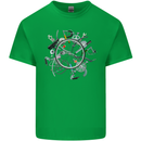 Bicycle Parts Cycling Cyclist Cycle Bicycle Kids T-Shirt Childrens Irish Green