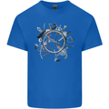 Bicycle Parts Cycling Cyclist Cycle Bicycle Kids T-Shirt Childrens Royal Blue