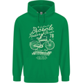 Bicycle Rider Classic Cyclist Funny Cycling Childrens Kids Hoodie Irish Green