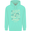 Bicycle Rider Classic Cyclist Funny Cycling Childrens Kids Hoodie Peppermint