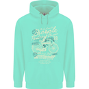 Bicycle Rider Classic Cyclist Funny Cycling Childrens Kids Hoodie Peppermint