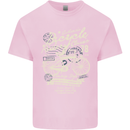 Bicycle Rider Classic Cyclist Funny Cycling Kids T-Shirt Childrens Light Pink