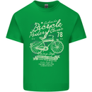 Bicycle Rider Classic Cyclist Funny Cycling Mens Cotton T-Shirt Tee Top Irish Green