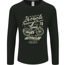 Bicycle Rider Classic Cyclist Funny Cycling Mens Long Sleeve T-Shirt Black