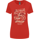 Bicycle Rider Classic Cyclist Funny Cycling Womens Wider Cut T-Shirt Red