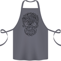 Bicycle Skull Cyclist Funny Cycling  Bike Cotton Apron 100% Organic Steel