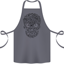 Bicycle Skull Cyclist Funny Cycling  Bike Cotton Apron 100% Organic Steel