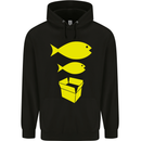 Big Fish Little Fish Cardboard Box Music Childrens Kids Hoodie Black