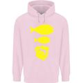 Big Fish Little Fish Cardboard Box Music Childrens Kids Hoodie Light Pink