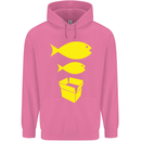 Big Fish Little Fish Cardboard Box Music Mens 80% Cotton Hoodie Azelea