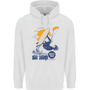 Big Wind Kiteboarding Kiteboard Childrens Kids Hoodie White