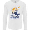 Big Wind Kiteboarding Kiteboard Mens Long Sleeve T-Shirt White