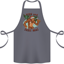 Bigfoot Hide and Seekmas Funny Christmas Cotton Apron 100% Organic Steel