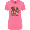 Bigfoot Hide and Seekmas Funny Christmas Womens Wider Cut T-Shirt Azalea