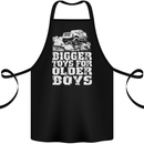Bigger Toys Older Boys 4X4 Off Roading Cotton Apron 100% Organic Black