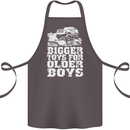 Bigger Toys Older Boys 4X4 Off Roading Cotton Apron 100% Organic Dark Grey