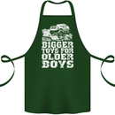 Bigger Toys Older Boys 4X4 Off Roading Cotton Apron 100% Organic Forest Green