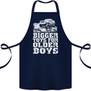 Bigger Toys Older Boys 4X4 Off Roading Cotton Apron 100% Organic Navy Blue