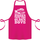 Bigger Toys Older Boys 4X4 Off Roading Cotton Apron 100% Organic Pink