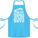 Bigger Toys Older Boys 4X4 Off Roading Cotton Apron 100% Organic Turquoise