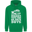 Bigger Toys Older Boys 4X4 Off Roading Mens 80% Cotton Hoodie Irish Green