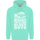Bigger Toys Older Boys 4X4 Off Roading Mens 80% Cotton Hoodie Peppermint