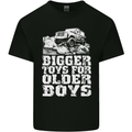 Bigger Toys Older Boys 4X4 Off Roading Mens Cotton T-Shirt Tee Top Black