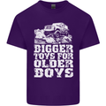 Bigger Toys Older Boys 4X4 Off Roading Mens Cotton T-Shirt Tee Top Purple