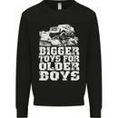 Bigger Toys Older Boys 4X4 Off Roading Mens Sweatshirt Jumper Black