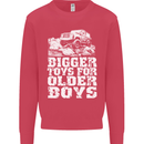 Bigger Toys Older Boys 4X4 Off Roading Mens Sweatshirt Jumper Heliconia