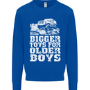 Bigger Toys Older Boys 4X4 Off Roading Mens Sweatshirt Jumper Royal Blue