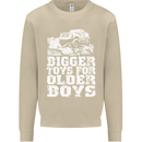 Bigger Toys Older Boys 4X4 Off Roading Mens Sweatshirt Jumper Sand
