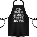 Bigger Toys Older Boys Motorbike Biker Cotton Apron 100% Organic Black