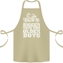 Bigger Toys Older Boys Motorbike Biker Cotton Apron 100% Organic Khaki