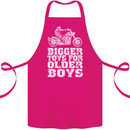 Bigger Toys Older Boys Motorbike Biker Cotton Apron 100% Organic Pink