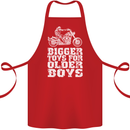 Bigger Toys Older Boys Motorbike Biker Cotton Apron 100% Organic Red