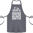 Bigger Toys Older Boys Motorbike Biker Cotton Apron 100% Organic Steel