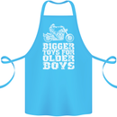 Bigger Toys Older Boys Motorbike Biker Cotton Apron 100% Organic Turquoise
