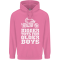 Bigger Toys Older Boys Motorbike Biker Mens 80% Cotton Hoodie Azelea