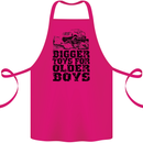 Bigger Toys Older Boys Off Roading Road 4x4 Cotton Apron 100% Organic Pink