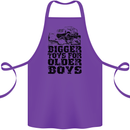 Bigger Toys Older Boys Off Roading Road 4x4 Cotton Apron 100% Organic Purple