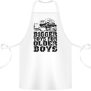 Bigger Toys Older Boys Off Roading Road 4x4 Cotton Apron 100% Organic White