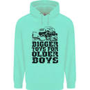 Bigger Toys Older Boys Off Roading Road 4x4 Mens 80% Cotton Hoodie Peppermint