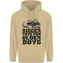 Bigger Toys Older Boys Off Roading Road 4x4 Mens 80% Cotton Hoodie Sand