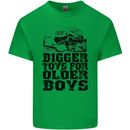 Bigger Toys Older Boys Off Roading Road 4x4 Mens Cotton T-Shirt Tee Top Irish Green