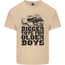 Bigger Toys Older Boys Off Roading Road 4x4 Mens Cotton T-Shirt Tee Top Sand