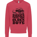 Bigger Toys Older Boys Off Roading Road 4x4 Mens Sweatshirt Jumper Heliconia
