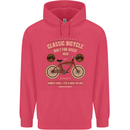 Bike Built for Speed Cycling Bicycle Childrens Kids Hoodie Heliconia