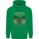 Bike Built for Speed Cycling Bicycle Childrens Kids Hoodie Irish Green