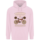 Bike Built for Speed Cycling Bicycle Childrens Kids Hoodie Light Pink